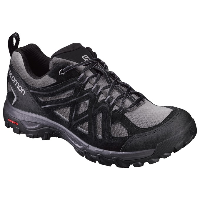 Salomon EVASION 2 AERO Zapatillas Trekking Hombre - Gris / Negras - Colombia (53470-AUOW)